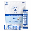 Salti Electrolyte Drink Mix Powder Mautonta, 30 Stick Packs, 1000 mg Natrium, B-vitamiinit & Trace Minerals, Zero Sugar, Keto & Vegan Friendly Hydration, 7,40