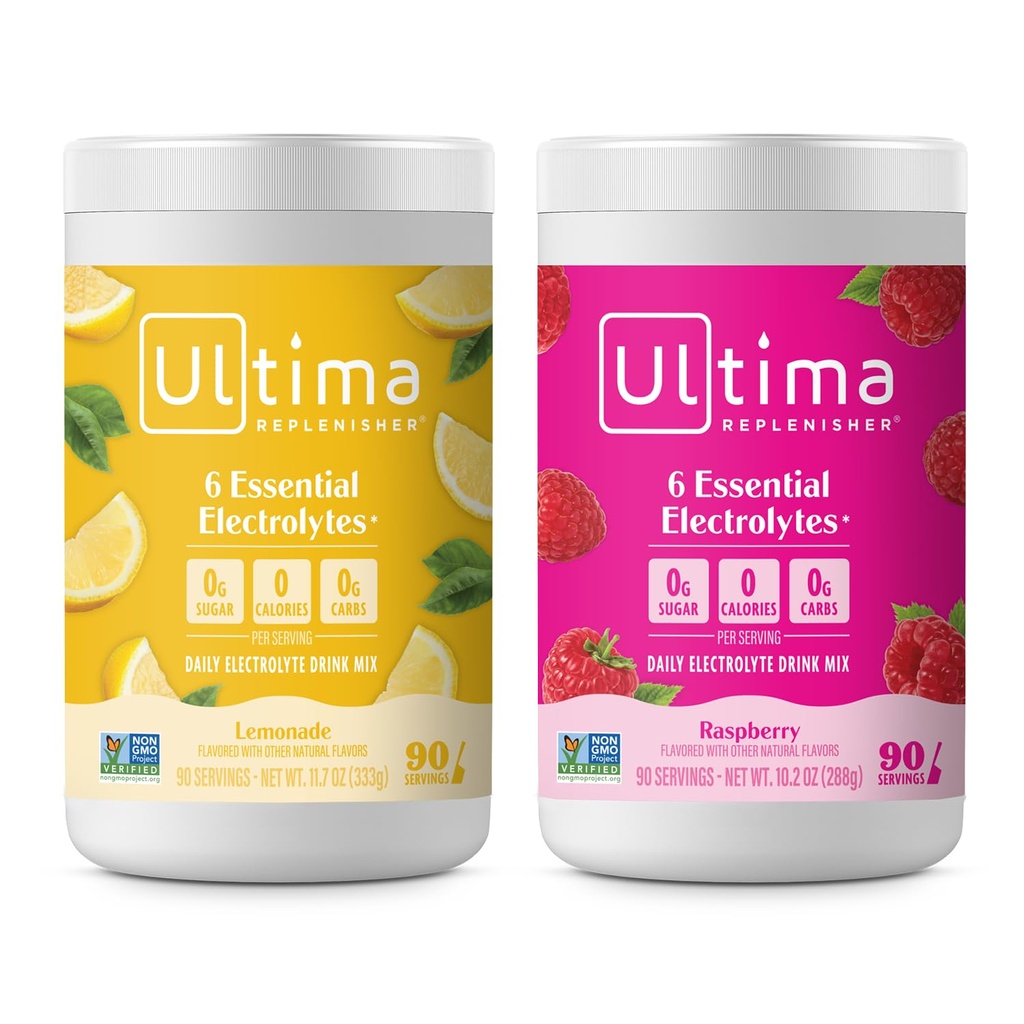 Ultima Replenisher Electrolyte Powder Drink Mix Bundle 