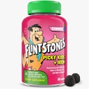 Kiviset vitamiinit Picky Kids + rauta, Lapset monivitamiini Gummies C-vitamiinia, D, E, B6 ja rauta, Gummy Vitamiinit, Rypäle maku 60 Gummy