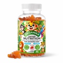 Lapset Multivitamiini Gummies Iron & Sinkkiä (Ages 2+) ... Päivittäiset lapset Vitamiinit C-vitamiinia, D3, B12 & Folaattia Vegaania, GMO-yhdisteitä sisältämätön, gluteeniton, pektinoitu vadelma maku 60