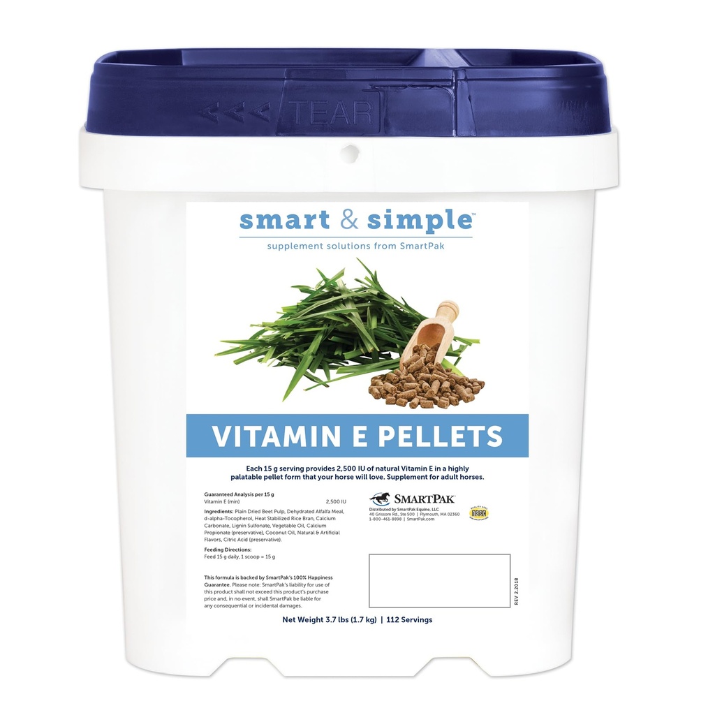 Älykäs ja yksinkertainen E-vitamiini Pellettejä Hevonen täydentää Pellettejä E-vitamiini hevosille Immuunituki Pellet Form helppoa rehua ... 112 Tarjoilut ...