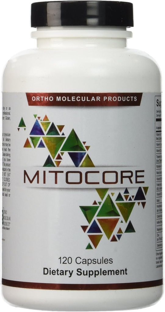 Ortomolekyylituotteet, Mitocore, 120 kapselia
