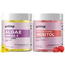 Myo-Inositol & D-Chiro Inositol Vegan Omega 3 Gummies för kvinnor