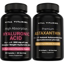 Elintoiminnot Puhdasta hyaluronihappoa 60 kt + astaksantiinia 60 kt
