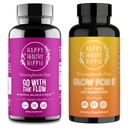 Happy Terve Hippi hehku se Astaksantiini täydennysosa & Go kanssa Flow Hormoni Balance naisten