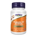NOW Foods Supplements, Probiotic-10TM, 50 miljarder, med 10 Probiotiska stammar, Strain Verified, 50 Veg Capsules