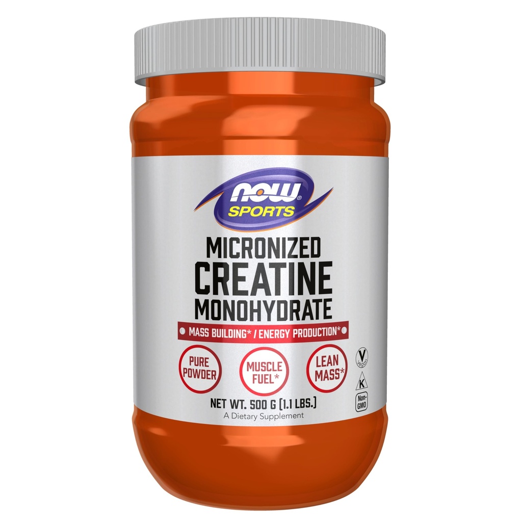 NYT Foods Sports Nutrition, Micronized Creatine Powder 500 g, Mass Building*/Energiatuotanto*, 1,1-Punta
