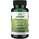 Swanson Full Spectrum Turmeric Valkosipuli & Cayenne 60 kapselia