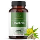 HERBAMAMA Rhodiola Rosea Capsules - Natural Menopause Supplements* för kvinnor - 1000mg Rhodiola Rosea Root Powder per servering för kvinnors avslappningsstöd - Vegan, icke-GMO - 50-dagars leverans