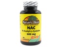 Naturens Blend NAC Supplement N-Acetyl-L-Cysteine 600mg 100 kapslar - Immun Support, Antioxidant för cellulär hälsa