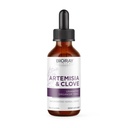 BIORAY Professional Artemisia & Clove - 2 fl oz - Epätoivottu Organisatorinen poisto lääkkeiden sieniä - ei-GMO, kasvissyöjä, Gluteeniton