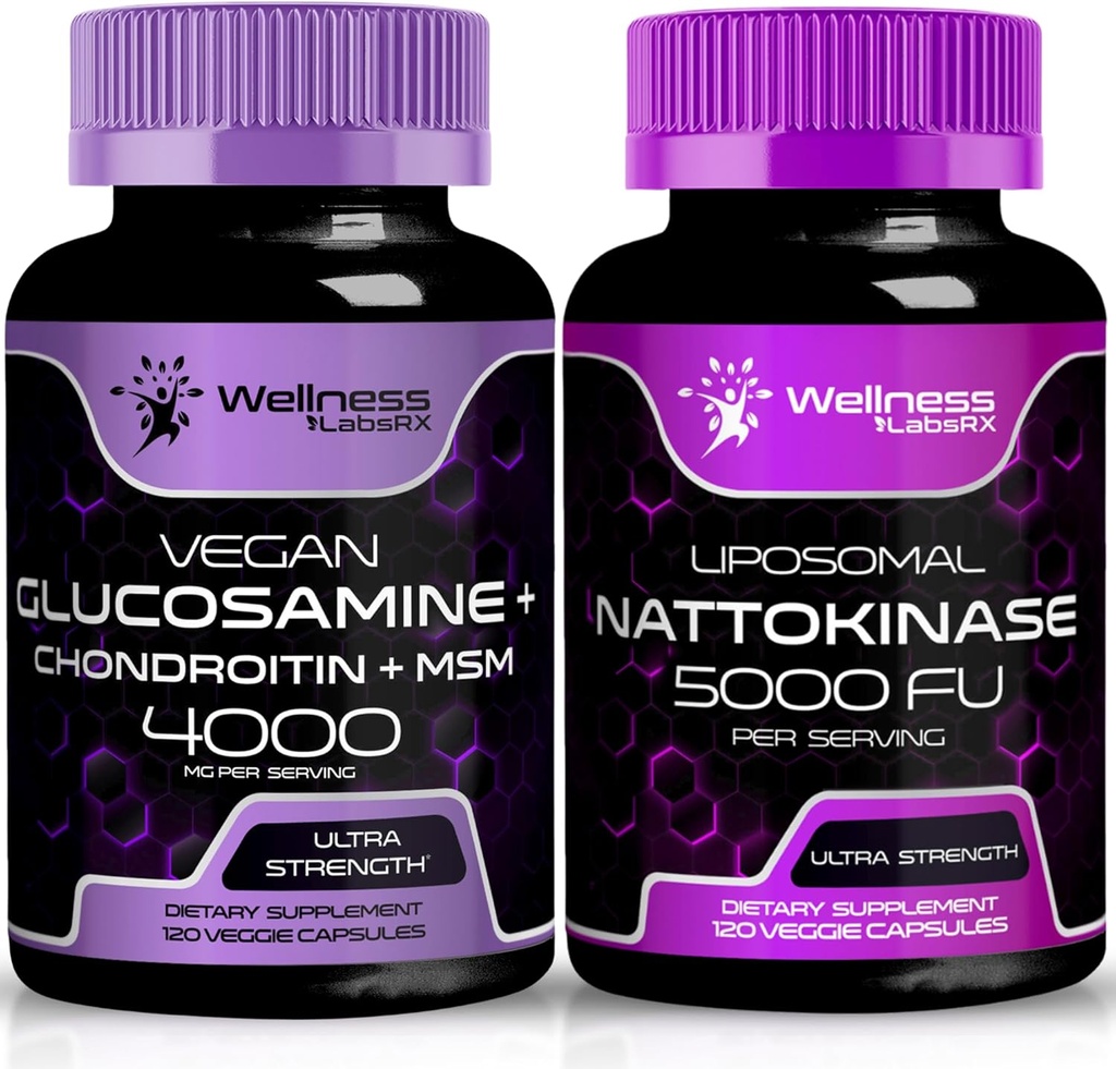 WELLNESS LABSRX Glukosamiini Kondroitiini MSM 