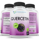 DOCTOR RECOMMENDED SUPPLEMENTS Quercetin 1000mg Per Serving - 120 Veggie Capsules, Vitamin Supplement, 60 Day Supply (Vegan och icke-GMO)