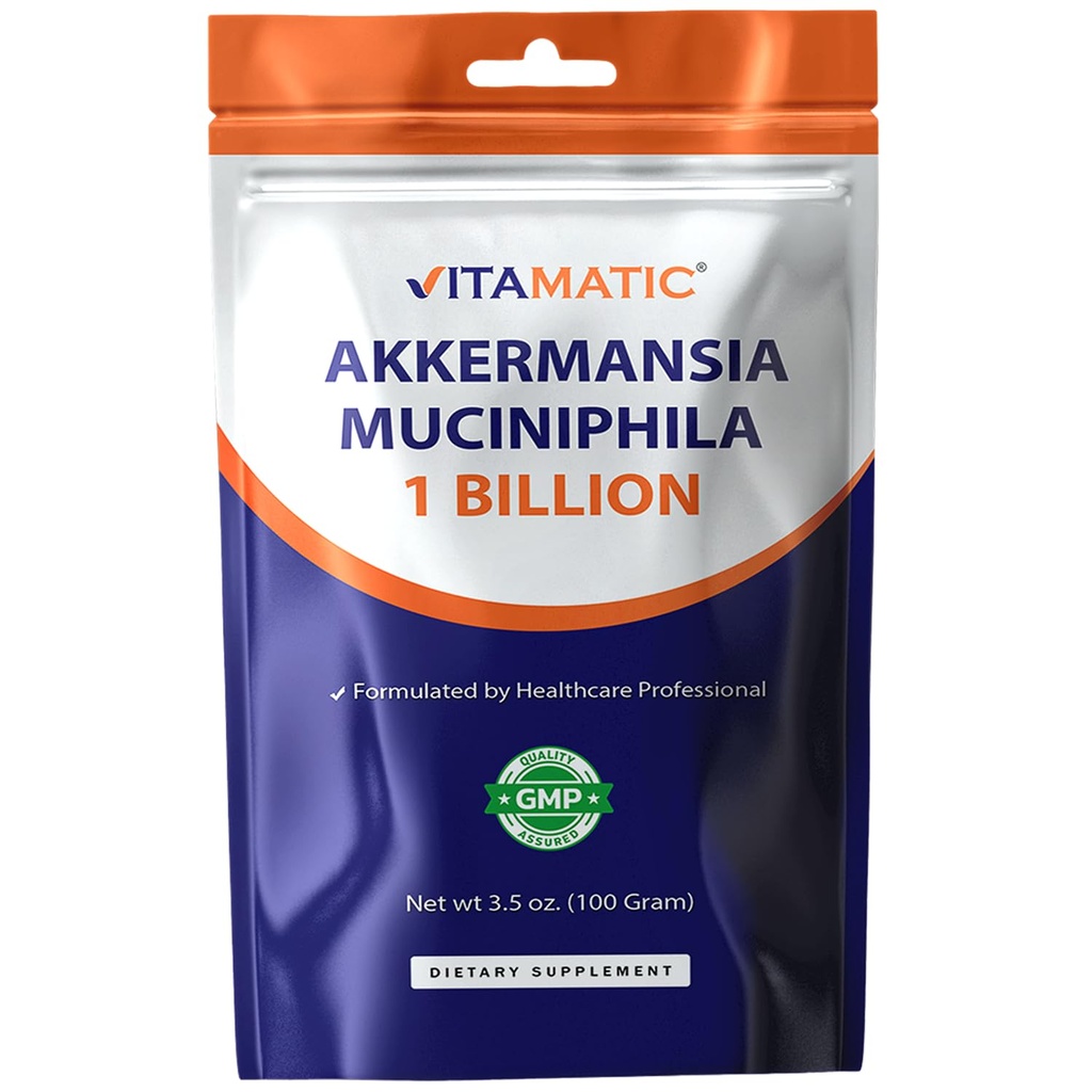 Vitamatic Akermansia Muciniphila Gut Health - 100 gramman jauhe