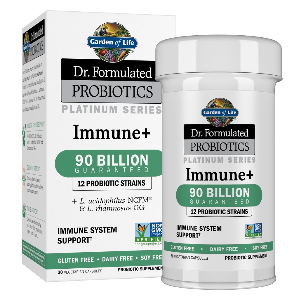 GARDEN OF Life Dr Formulated Platinum Immuniteetti Probiootti, 30 CT