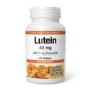 Natural Factors, Lutein 40 mg, Antioksidantti Tuki terveille silmille ja iholle Zeaksantiini, 60 Softgels