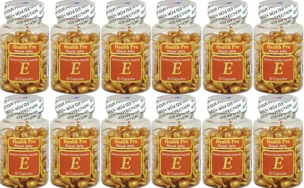 NU-Health Royal Jelly E-vitamiini Kosteuskompleksi (90 kapselia) - 24 pakkaus