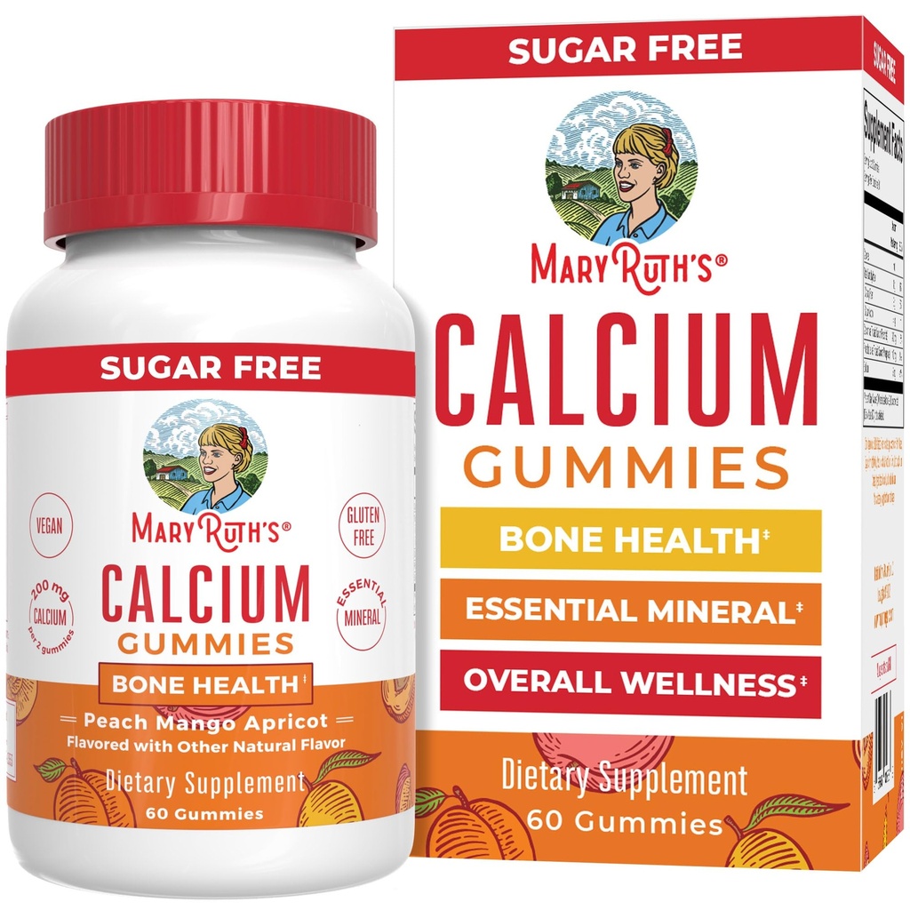 MaryRuth Organics Calcium Sugar Free 