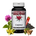 Kroeger Herb Products, Chem X, Daily Detox and Cleansing Formula, Red Clover, Yellow Dock, Paprika tukee Health Liver Function - ei-GMO, Gluteeniton, Ei säilöntäaineita, Valmistettu Yhdysvalloissa