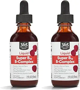 365 by Whole Foods Market, B-vitamiinikompleksi Gly, 2 Fl Oz (pakkaus 2)