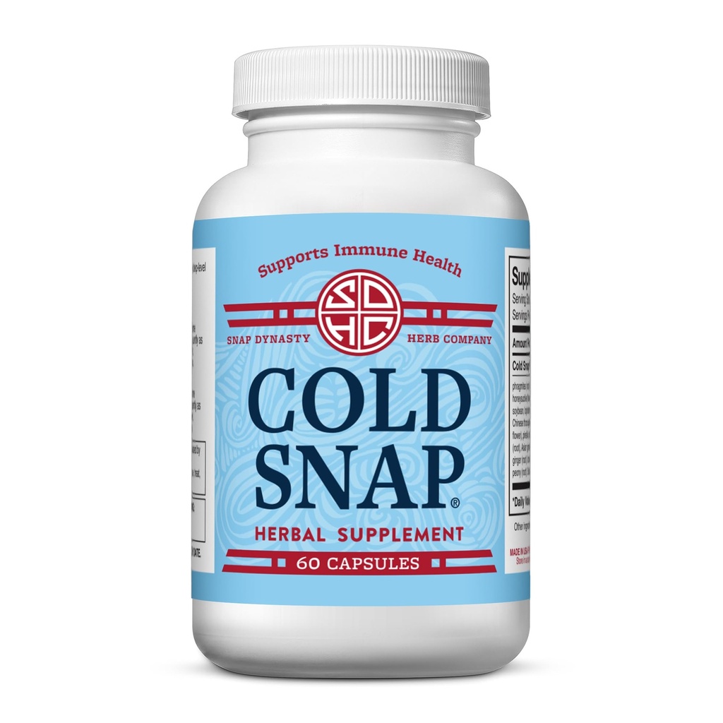 Cold Snap - Kinesisk Herbal Supplement för Deep-Level Immune Support 60 kapslar