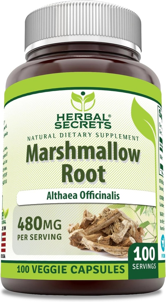Herbal Secrets Marshmallow Extract Supplement 
