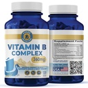Vykee Nutrition B Complex Supplement ... Korkeatehoiset B-vitamiinit 750 mg DFE Folaatilla, 440mcg B12/Biotin ... Vegaani ei-GMO: lle...