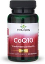 Swanson CoQ10 - Energy Antioksidantti tuki - Coenzyme Q10 täydentää - (100 Softgels, 100mg Each)