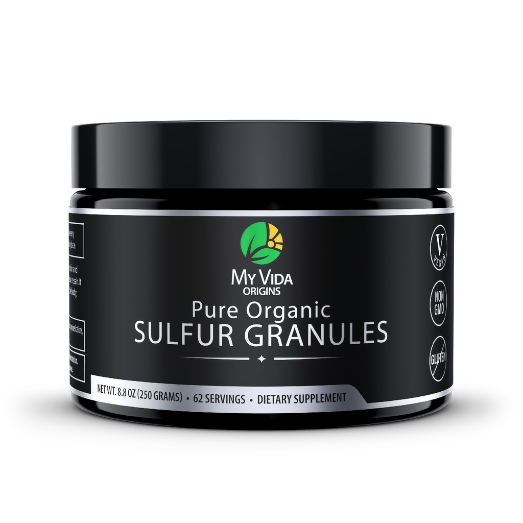My Vida Origins Pure Organic Rikki / 99% Pure MSM Rakeet Tukee ihoa, hiukset, & Joint ...