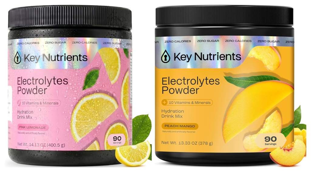 Avainaineet Lopullinen nesteytys ja Recovery Elektrolyytti Bundle