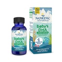 Nordic Naturals Baby's DHA Vegetarian, Unflavored - 1050 mg Plant-Based Omega-3-1 oz - Stöder Brain & Vision Development hos spädbarn - Icke-GMO, Vegan - 15 portioner