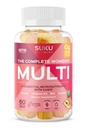 SUKU-vitamiinit - Täydellinen naisten Multi - Boron, K2-vitamiini, B12-vitamiini, A-vitamiini ja enemmän naisten terveydelle - helppo pureskella - ei-muuntogeenisiä organismeja, gluteeniton sokeri - Ananaksen ja persikan makuiset Gummy-vitamiinit, 60