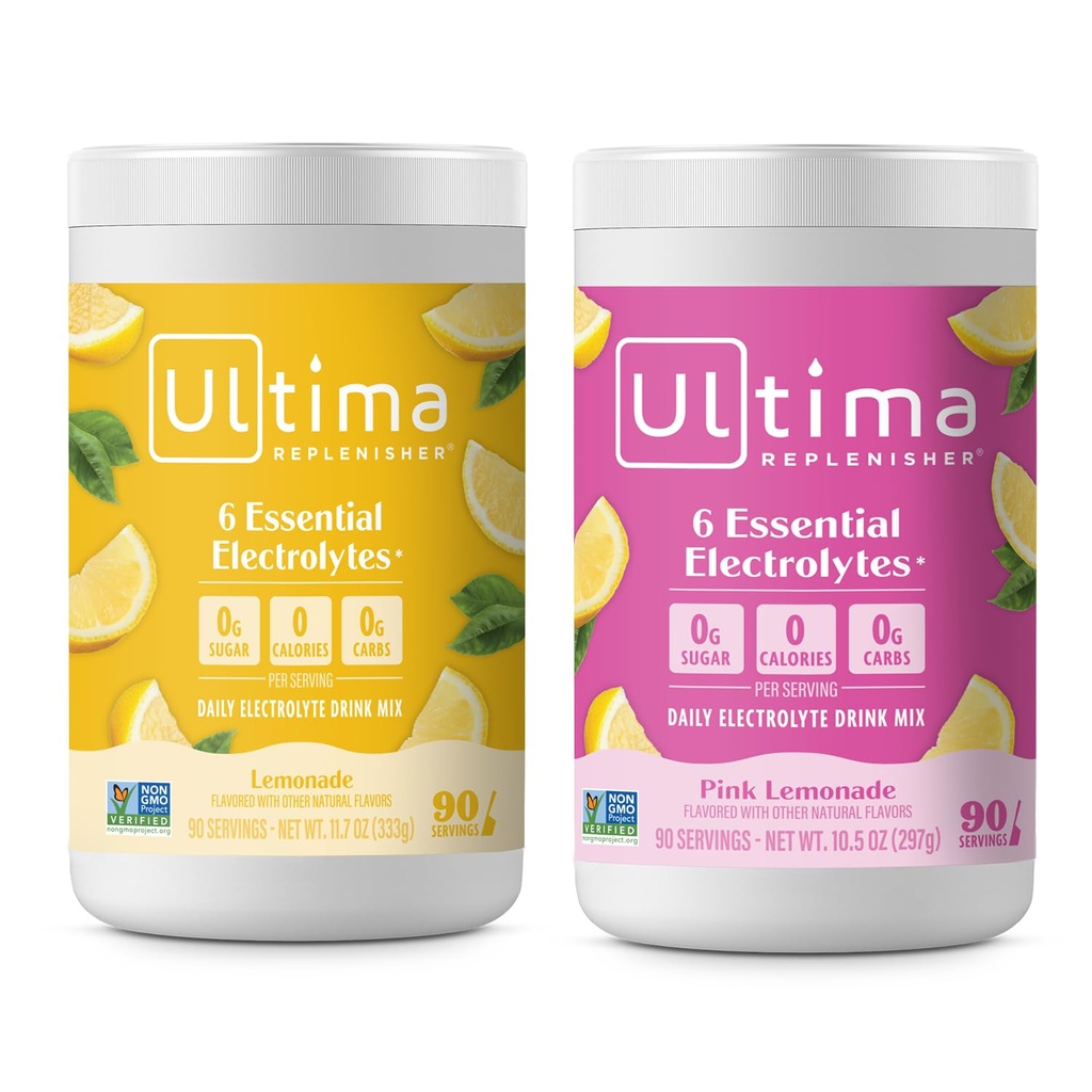 Ultima Replenisher Electrolyte Powder Drink Mix Bundle 
