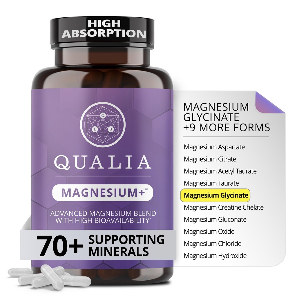 Qualia Magnesium+ . Premium Formula 