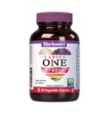 Bluebonnet Nutrition Ladies' ONE 40+ Whole Food-Bed Multiple, Women Multivitamin för kvinnor 40+, Soy-Free, Non-GMO, Gluten Free, 30 Vegetable Capsules, 30 Servings