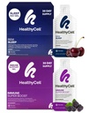 Healthycell REM uniapu täydentää + Immuuni Super Boost täydentää Bundle