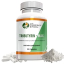 Tributyrin-Max Postbiootti Butyrate Supplement; Turvotus, kaasu ja vuotava Gut Support; Täydellinen, Clean Wipe Poops; 750 mg Enteric kapselit; 3. osapuoli testattu Gluteeniton / Meijeri vapaa