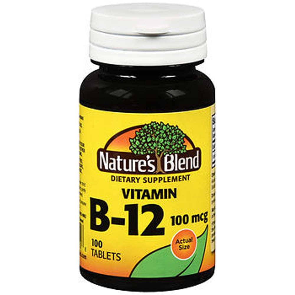 Nature's Blend B12 100 mikrog tabletti - 100 mikrog, 2 tabletin pakkaus
