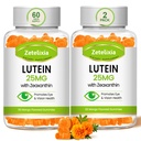 Lutein Gummies 25mg - Eye Vitamiineja Lutein & Zeaksantiini silmän terveys täydentää aikuisille,Sokeri vapaa silmien terveys Gummies täydentää - Tuki Vision,Macular, sininen valosuodatin (120 Count)