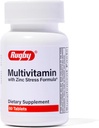 Rugby Multivitamiini sinkki stressi Formula - Ruokavalio täydentää - 60 tablettia