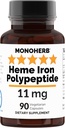 Heme Iron Polypeptide 11 mg - 90 Kasvissyöjäkapselit - Rautalisä Complex