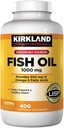 Omega-3 Kalaöljykonsentraatti 1000 Mg, 400 Softgels