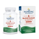 Nordic Naturals Omega Blood Sugar, Lemon - 60 pehmeää geeliä - 896 mg Omega-3 + Alfa-lipoiinihappo & Kromi - Metabolia - ei-GMO - 30 tarjoilua