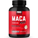 Force Factor Maca Max, Maca Root Kapselit maksimoida Vitality & Performance, valmistettu musta Maca, punainen Maca, & keltainen Maca jauhe, Maca juurijauhe, 2000mg, 120 kapselia