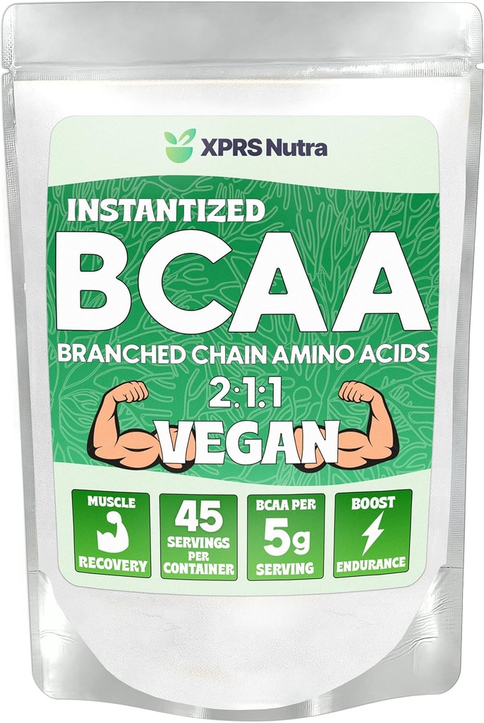 XPRS Nutra BCAA Powder - Aminohappoja täydentää miesten - makuamaton BCAA harjoitus täydentää - kuntosali täydentää miesten - Aminohappoja täydentää naisten kuntosali post harjoitus Recovery (8 Ounce)