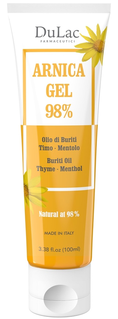 Dulàc - Arnica geeli mustelmia ja turvotusta 3.38 Fl Oz, 98% Arnica Montana Cream Extra vahvuus lihasten ja nivelten avustus, ei- Greasy, Natural Formula, viileä vaikutus, alkoholiton