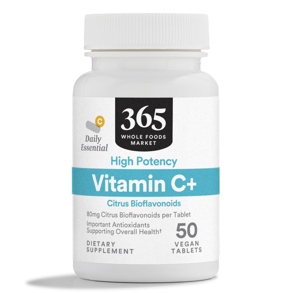 365 by Whole Foods Market, C-vitamiini Complex High Potency, 50 tablettia