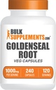 BulkSupplements.com Goldenseal juurikapselit - kasviperäisten täydentää, lähde Golden Seal juuri - Vegan & Gluteeniton, 1 kapseli per tarjoilu, 240 Veg kapselia (paketti 1)