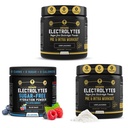 HRDWRK - 100 Tarjoilut Keto Elektrolyytit Powder Hydration Sugar Free - Elektrolyyttijauhe parantaa kestävyyttä ja vähentää väsymystä Elektrolyyttien täydentää (Ei makua Set 2 & Blue Razz)