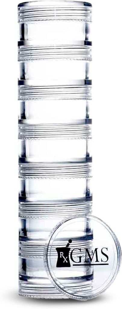 7 päivän lääke pilleri Organizer - pillerilaatikko - Fits pieniä tabletteja ja vitamiini täydentää - Pidä päivittäinen lääke järjestää yhdessä paikassa - extra pieni - selkeä